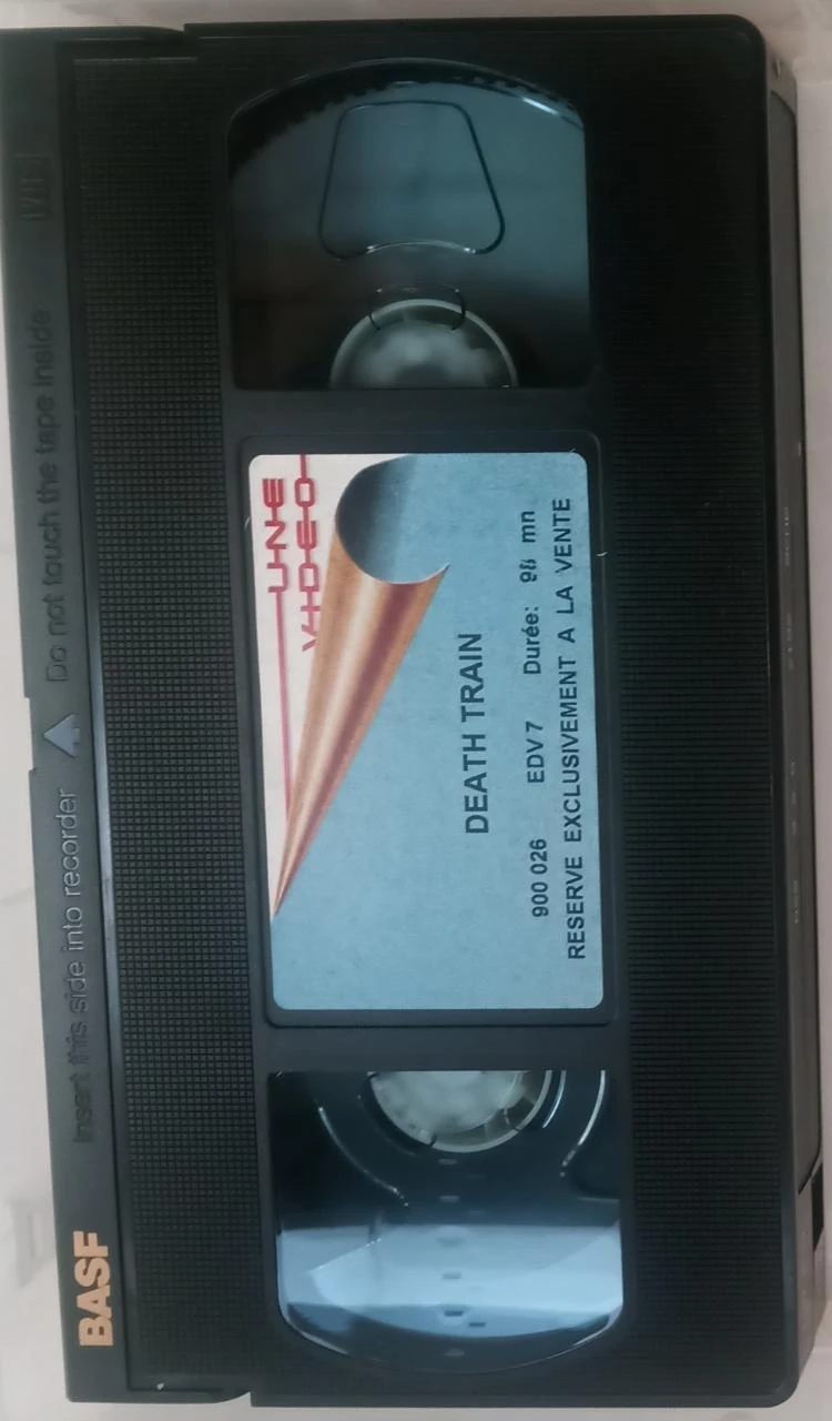 VHS Death Train – Pierce Brosnan, Patrick Stewart – photo 3